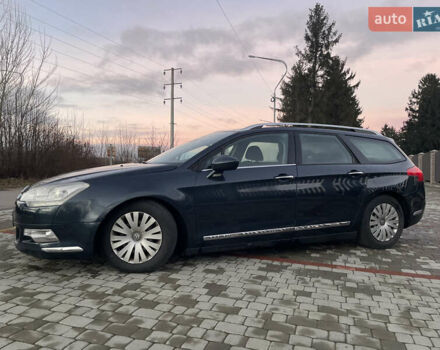 Синий Ситроен С5, объемом двигателя 2 л и пробегом 212 тыс. км за 5500 $, фото 1 на Automoto.ua