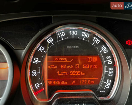 Синий Ситроен С5, объемом двигателя 1.6 л и пробегом 364 тыс. км за 5550 $, фото 15 на Automoto.ua