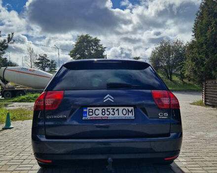 Синий Ситроен С5, объемом двигателя 1.6 л и пробегом 222 тыс. км за 7200 $, фото 4 на Automoto.ua