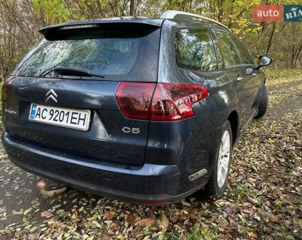 Синій Сітроен С5, об'ємом двигуна 2 л та пробігом 251 тис. км за 6400 $, фото 1 на Automoto.ua