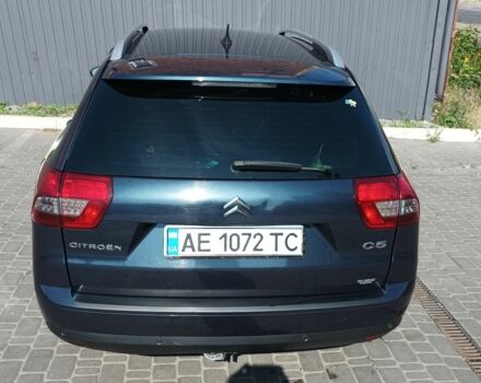 Синий Ситроен С5, объемом двигателя 1.6 л и пробегом 255 тыс. км за 6800 $, фото 2 на Automoto.ua