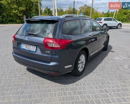 Синий Ситроен С5, объемом двигателя 1.56 л и пробегом 288 тыс. км за 7500 $, фото 3 на Automoto.ua