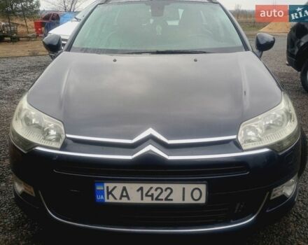 Синий Ситроен С5, объемом двигателя 1.56 л и пробегом 308 тыс. км за 6800 $, фото 1 на Automoto.ua