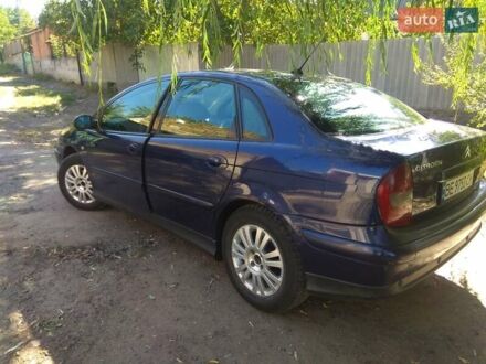 Синий Ситроен С5, объемом двигателя 2.18 л и пробегом 439 тыс. км за 4300 $, фото 1 на Automoto.ua