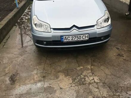 Синий Ситроен С5, объемом двигателя 2 л и пробегом 212 тыс. км за 5000 $, фото 1 на Automoto.ua