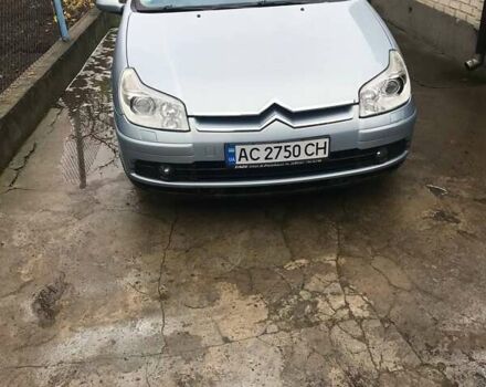 Синий Ситроен С5, объемом двигателя 2 л и пробегом 212 тыс. км за 5000 $, фото 1 на Automoto.ua