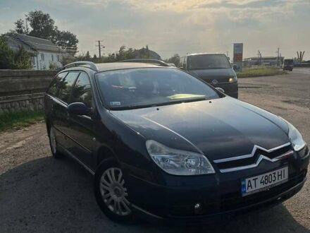 Синій Сітроен С5, об'ємом двигуна 2 л та пробігом 241 тис. км за 5500 $, фото 1 на Automoto.ua