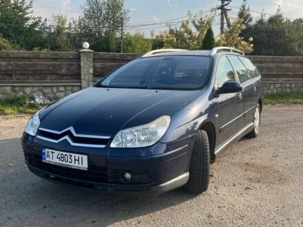 Синій Сітроен С5, об'ємом двигуна 2 л та пробігом 3 тис. км за 5900 $, фото 1 на Automoto.ua
