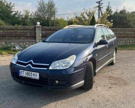 Синий Ситроен С5, объемом двигателя 2 л и пробегом 3 тыс. км за 5900 $, фото 1 на Automoto.ua