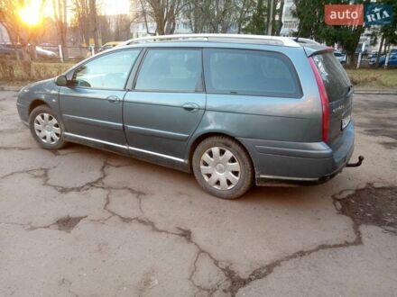 Синий Ситроен С5, объемом двигателя 1.6 л и пробегом 332 тыс. км за 3550 $, фото 1 на Automoto.ua