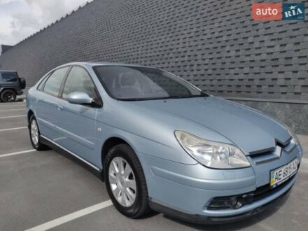 Синій Сітроен С5, об'ємом двигуна 2 л та пробігом 200 тис. км за 4500 $, фото 1 на Automoto.ua