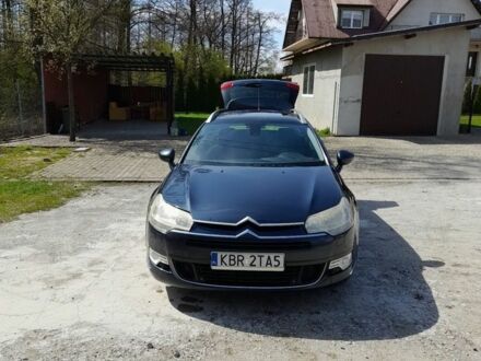 Синий Ситроен С5, объемом двигателя 2 л и пробегом 420 тыс. км за 950 $, фото 1 на Automoto.ua