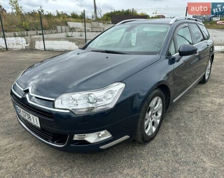 Синий Ситроен С5, объемом двигателя 2 л и пробегом 204 тыс. км за 6300 $, фото 1 на Automoto.ua