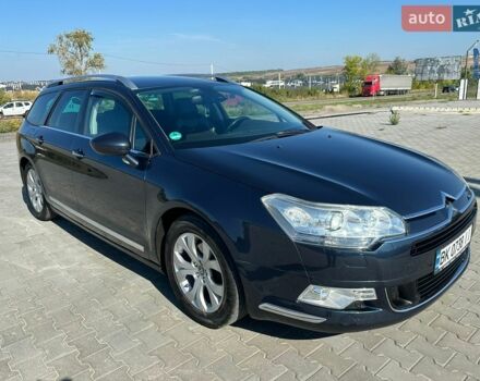 Синий Ситроен С5, объемом двигателя 2 л и пробегом 204 тыс. км за 6300 $, фото 1 на Automoto.ua