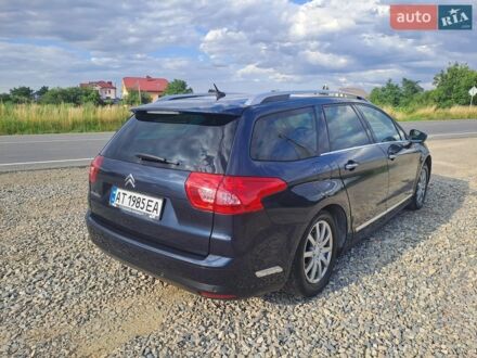 Синий Ситроен С5, объемом двигателя 2 л и пробегом 344 тыс. км за 6600 $, фото 1 на Automoto.ua