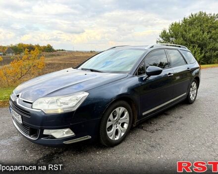 Синий Ситроен С5, объемом двигателя 2 л и пробегом 245 тыс. км за 5900 $, фото 1 на Automoto.ua