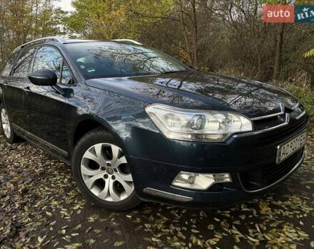 Синий Ситроен С5, объемом двигателя 2 л и пробегом 251 тыс. км за 6000 $, фото 1 на Automoto.ua