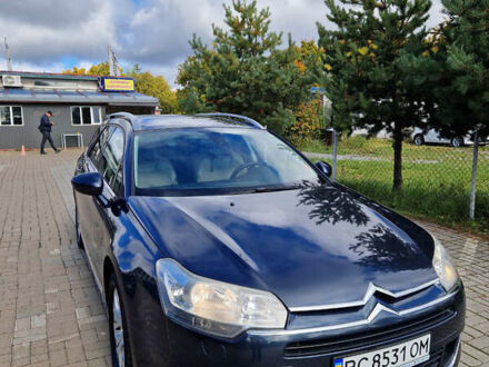 Синий Ситроен С5, объемом двигателя 1.6 л и пробегом 222 тыс. км за 7200 $, фото 1 на Automoto.ua