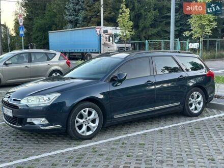 Синий Ситроен С5, объемом двигателя 2 л и пробегом 272 тыс. км за 5500 $, фото 1 на Automoto.ua