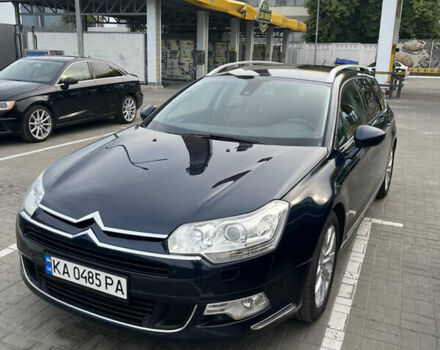Синий Ситроен С5, объемом двигателя 3 л и пробегом 315 тыс. км за 7300 $, фото 1 на Automoto.ua