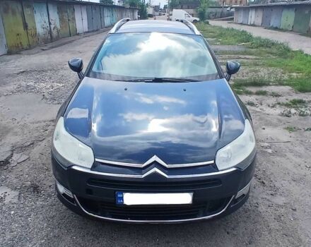 Синий Ситроен С5, объемом двигателя 1.6 л и пробегом 315 тыс. км за 5500 $, фото 1 на Automoto.ua