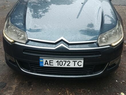 Синий Ситроен С5, объемом двигателя 1.6 л и пробегом 255 тыс. км за 6800 $, фото 1 на Automoto.ua