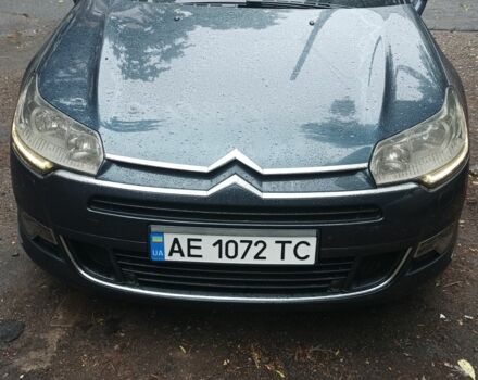 Синий Ситроен С5, объемом двигателя 1.6 л и пробегом 255 тыс. км за 6800 $, фото 1 на Automoto.ua