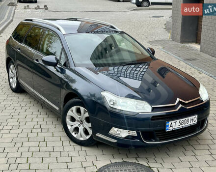 Синий Ситроен С5, объемом двигателя 2 л и пробегом 278 тыс. км за 6500 $, фото 1 на Automoto.ua
