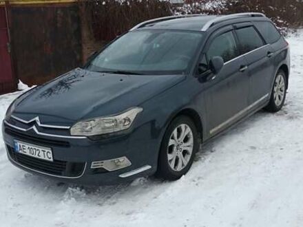 Синий Ситроен С5, объемом двигателя 1.6 л и пробегом 256 тыс. км за 6700 $, фото 1 на Automoto.ua