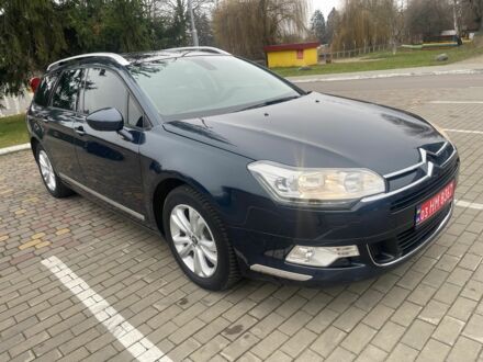 Синий Ситроен С5, объемом двигателя 1.6 л и пробегом 169 тыс. км за 8499 $, фото 1 на Automoto.ua