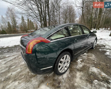 Зелений Сітроен С6, об'ємом двигуна 2.72 л та пробігом 269 тис. км за 6900 $, фото 13 на Automoto.ua