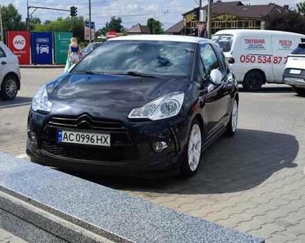 Черный Ситроен ДС3, объемом двигателя 1.6 л и пробегом 160 тыс. км за 6400 $, фото 1 на Automoto.ua