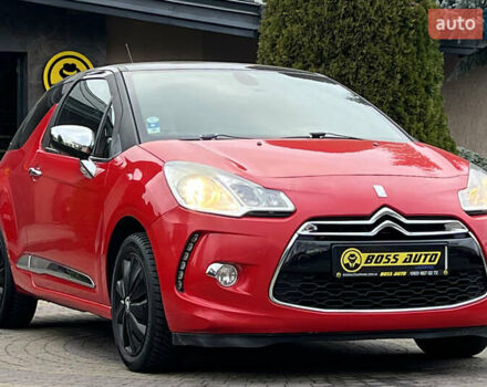 Красный Ситроен ДС3, объемом двигателя 1.6 л и пробегом 131 тыс. км за 7200 $, фото 1 на Automoto.ua