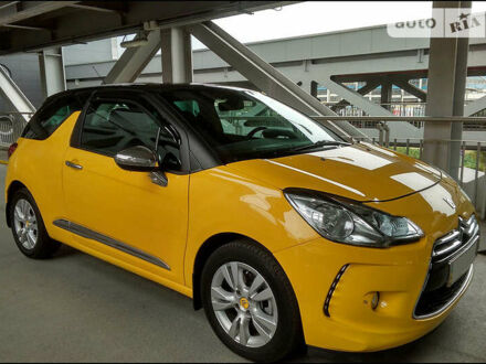 Сітроен ДС3 2010 у Дніпро (Дніпропетровську) на Automoto.ua Жовтий Сітроен ДС3, об'ємом двигуна 1.6 л та пробігом 118 тис. км за 8000 $, фото 1 на Automoto.ua