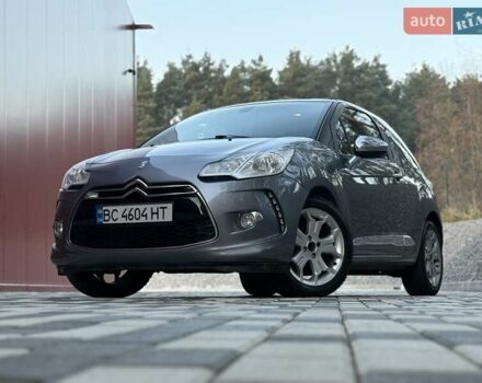 Серый Ситроен ДС3, объемом двигателя 1.6 л и пробегом 129 тыс. км за 6300 $, фото 1 на Automoto.ua