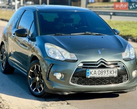 Зеленый Ситроен ДС3, объемом двигателя 1.6 л и пробегом 198 тыс. км за 4500 $, фото 1 на Automoto.ua