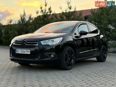 Черный Ситроен ДС4, объемом двигателя 2 л и пробегом 199 тыс. км за 9200 $, фото 1 на Automoto.ua