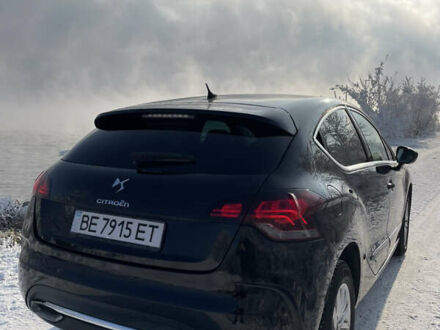 Черный Ситроен ДС4, объемом двигателя 1.6 л и пробегом 164 тыс. км за 8900 $, фото 1 на Automoto.ua