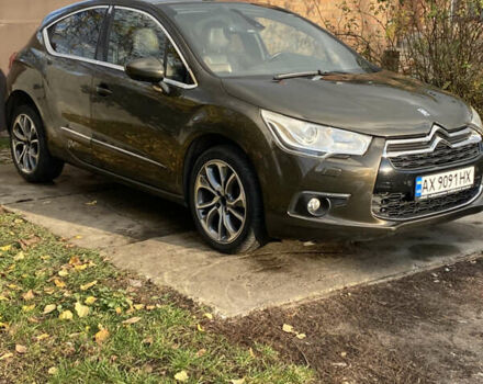 Коричневый Ситроен ДС4, объемом двигателя 1.6 л и пробегом 149 тыс. км за 8700 $, фото 1 на Automoto.ua