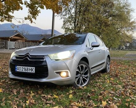 Сірий Сітроен ДС4, об'ємом двигуна 2 л та пробігом 210 тис. км за 8500 $, фото 1 на Automoto.ua