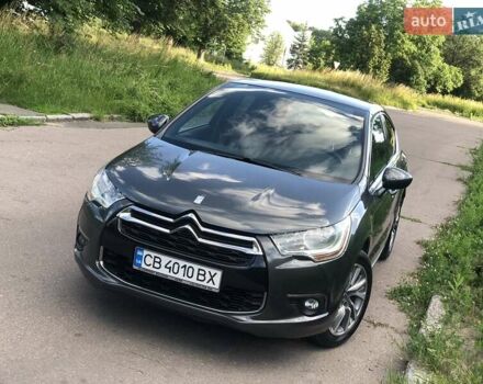 Серый Ситроен ДС4, объемом двигателя 1.56 л и пробегом 272 тыс. км за 10500 $, фото 1 на Automoto.ua