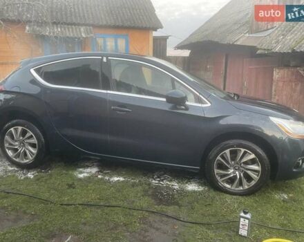 Синий Ситроен ДС4, объемом двигателя 1.6 л и пробегом 60 тыс. км за 9400 $, фото 1 на Automoto.ua