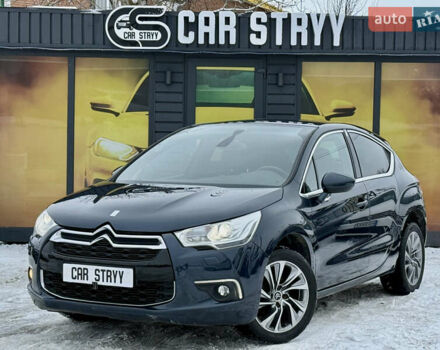 Синий Ситроен ДС4, объемом двигателя 1.6 л и пробегом 175 тыс. км за 9999 $, фото 1 на Automoto.ua