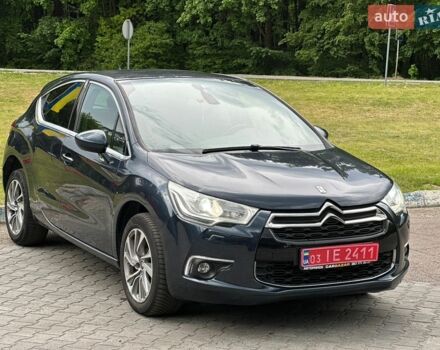 Синий Ситроен ДС4, объемом двигателя 1.6 л и пробегом 120 тыс. км за 9700 $, фото 1 на Automoto.ua