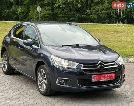 Синий Ситроен ДС4, объемом двигателя 1.6 л и пробегом 120 тыс. км за 9900 $, фото 1 на Automoto.ua
