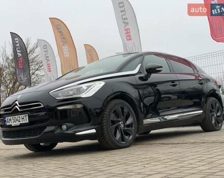 Черный Ситроен ДС5, объемом двигателя 2 л и пробегом 230 тыс. км за 11799 $, фото 1 на Automoto.ua