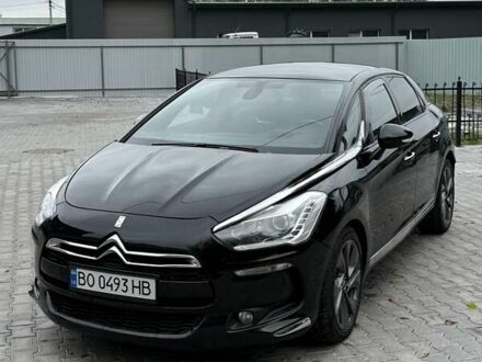 Черный Ситроен ДС5, объемом двигателя 2 л и пробегом 209 тыс. км за 11950 $, фото 1 на Automoto.ua