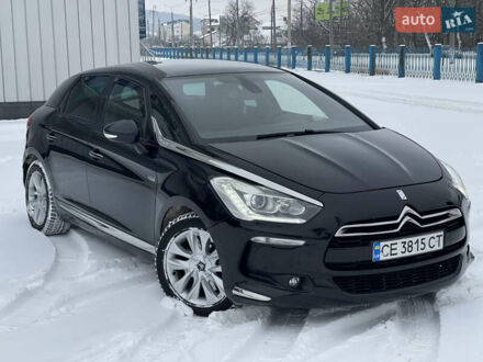 Черный Ситроен ДС5, объемом двигателя 2 л и пробегом 171 тыс. км за 9399 $, фото 1 на Automoto.ua