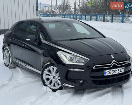 Черный Ситроен ДС5, объемом двигателя 2 л и пробегом 171 тыс. км за 9399 $, фото 1 на Automoto.ua