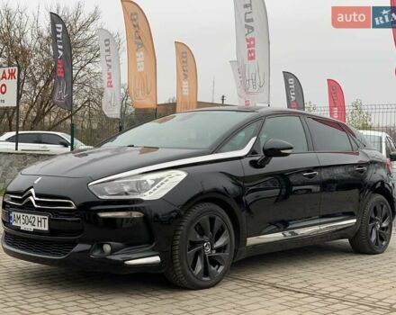 Черный Ситроен ДС5, объемом двигателя 2 л и пробегом 230 тыс. км за 11799 $, фото 1 на Automoto.ua